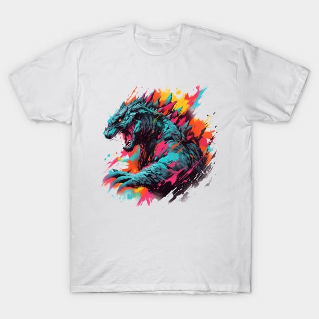 godzilla T-Shirt by piratesnow